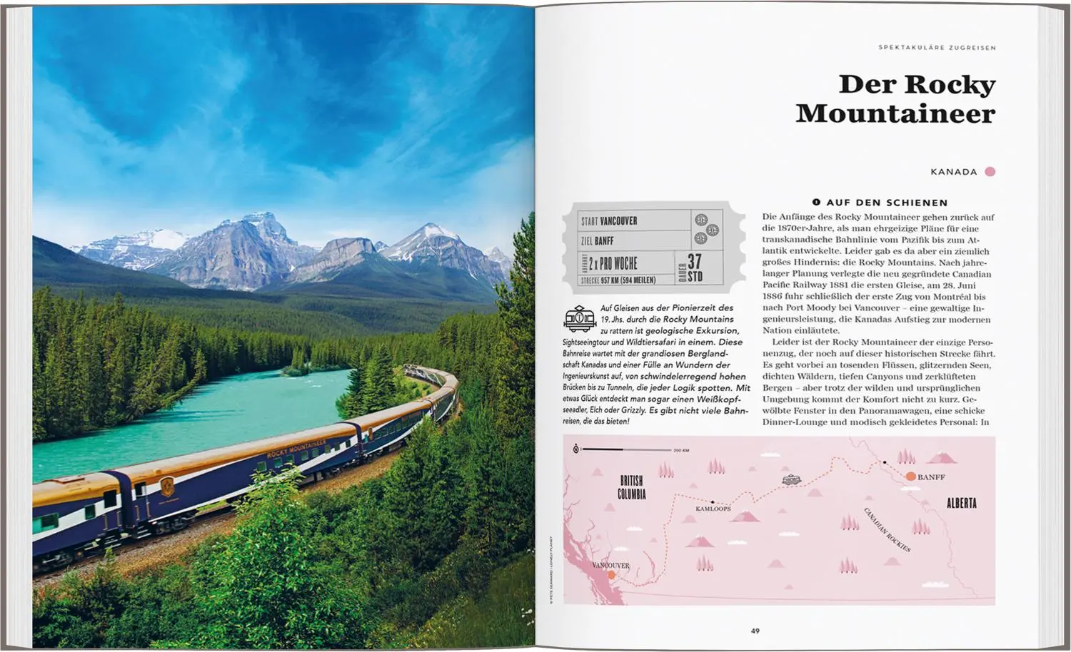 Bild: 9783575011312 | LONELY PLANET Bildband Spektakuläre Zugreisen | Lonely Planet Verlag