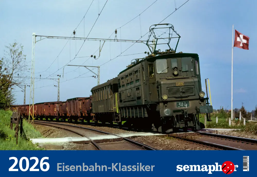 Cover: 9783727261312 | Semaphor Kalender 'Eisenbahn-Klassiker 2026' | Kalender | Deutsch