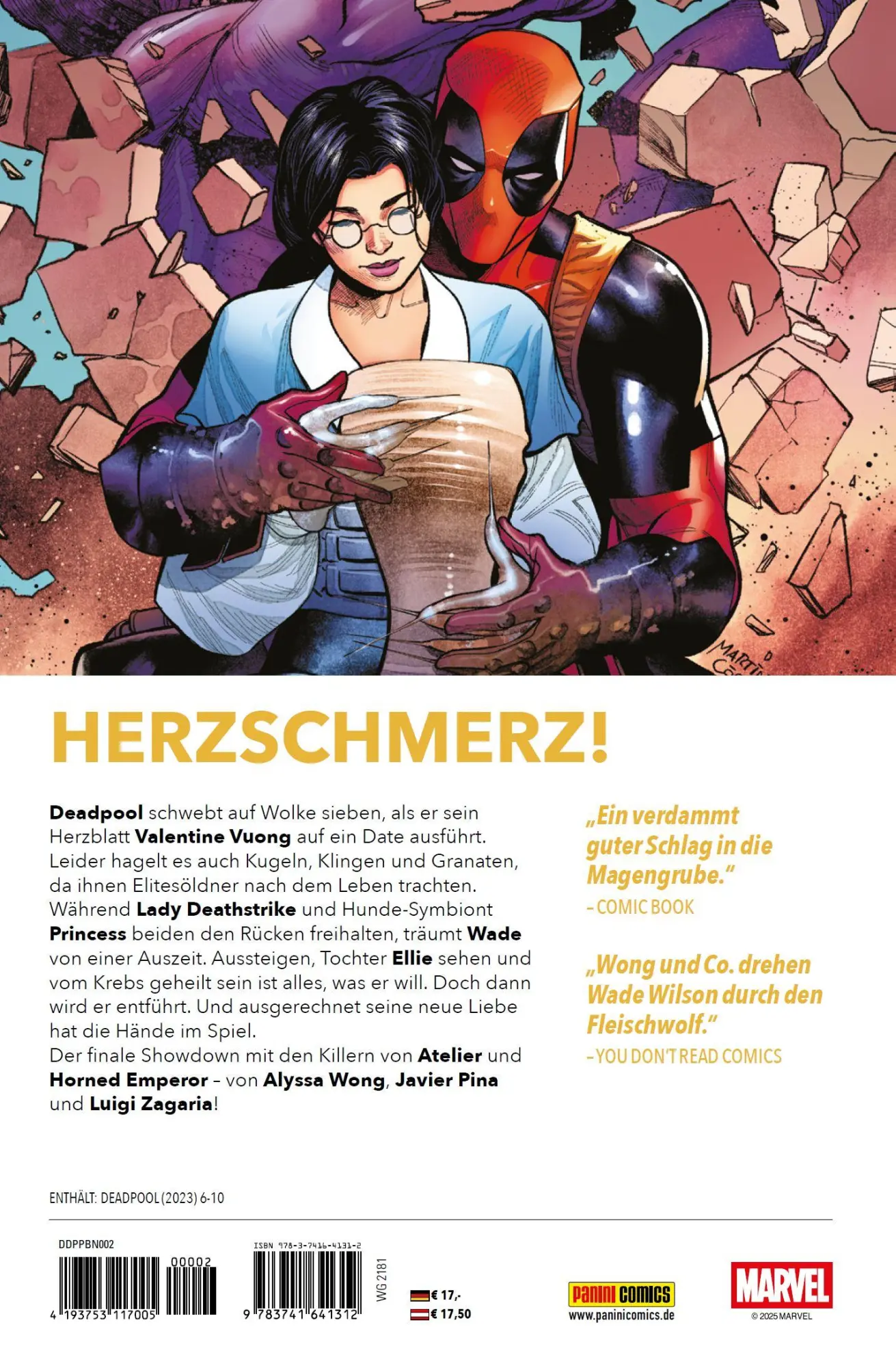 Rückseite: 9783741641312 | Deadpool - Neustart (2. Serie) | Bd. 2: Killer vs. Killer | Buch
