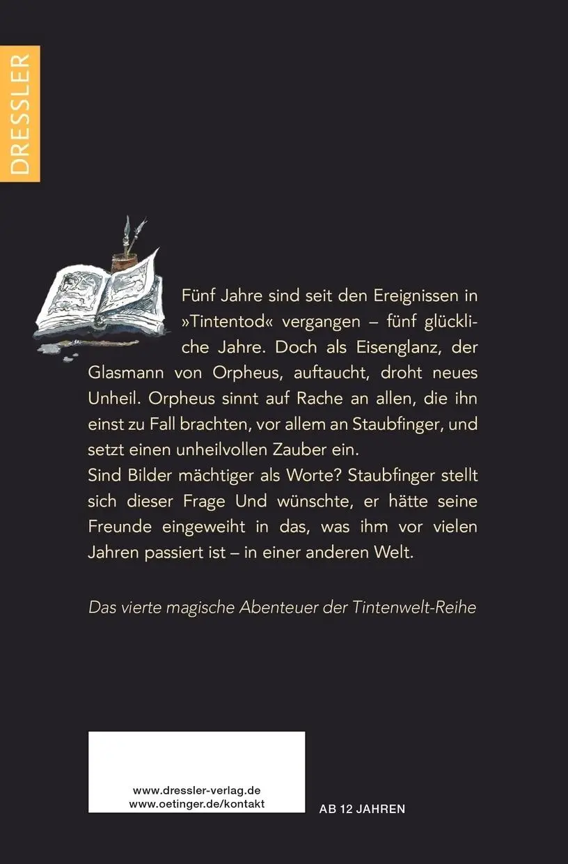 Rückseite: 9783751301312 | Tintenwelt 4. Die Farbe der Rache | Cornelia Funke | Taschenbuch