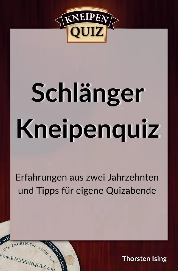 Cover: 9783819021312 | Schlänger Kneipenquiz | Thorsten Ising | Taschenbuch | 140 S. | 2025