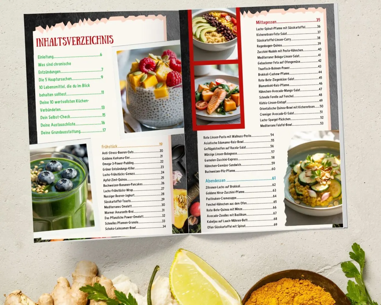 Bild: 9783912221312 | Entzündungshemmende Ernährung mit nur 5 Zutaten: Schnelle...