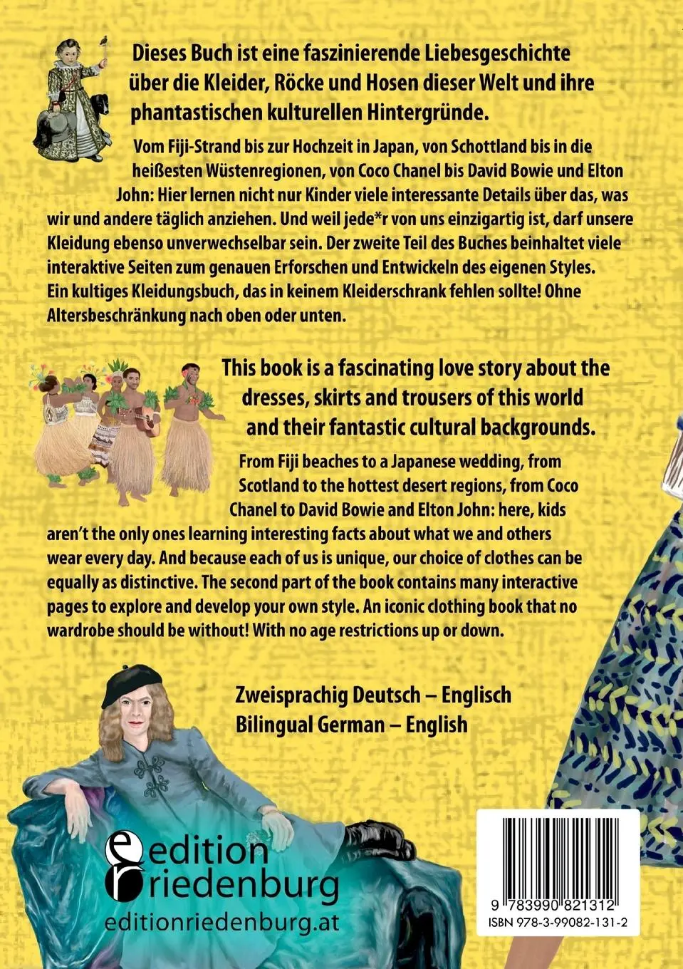 Rückseite: 9783990821312 | Kleider sind für alle da! Das Kinderbuch für eine kunterbunte...