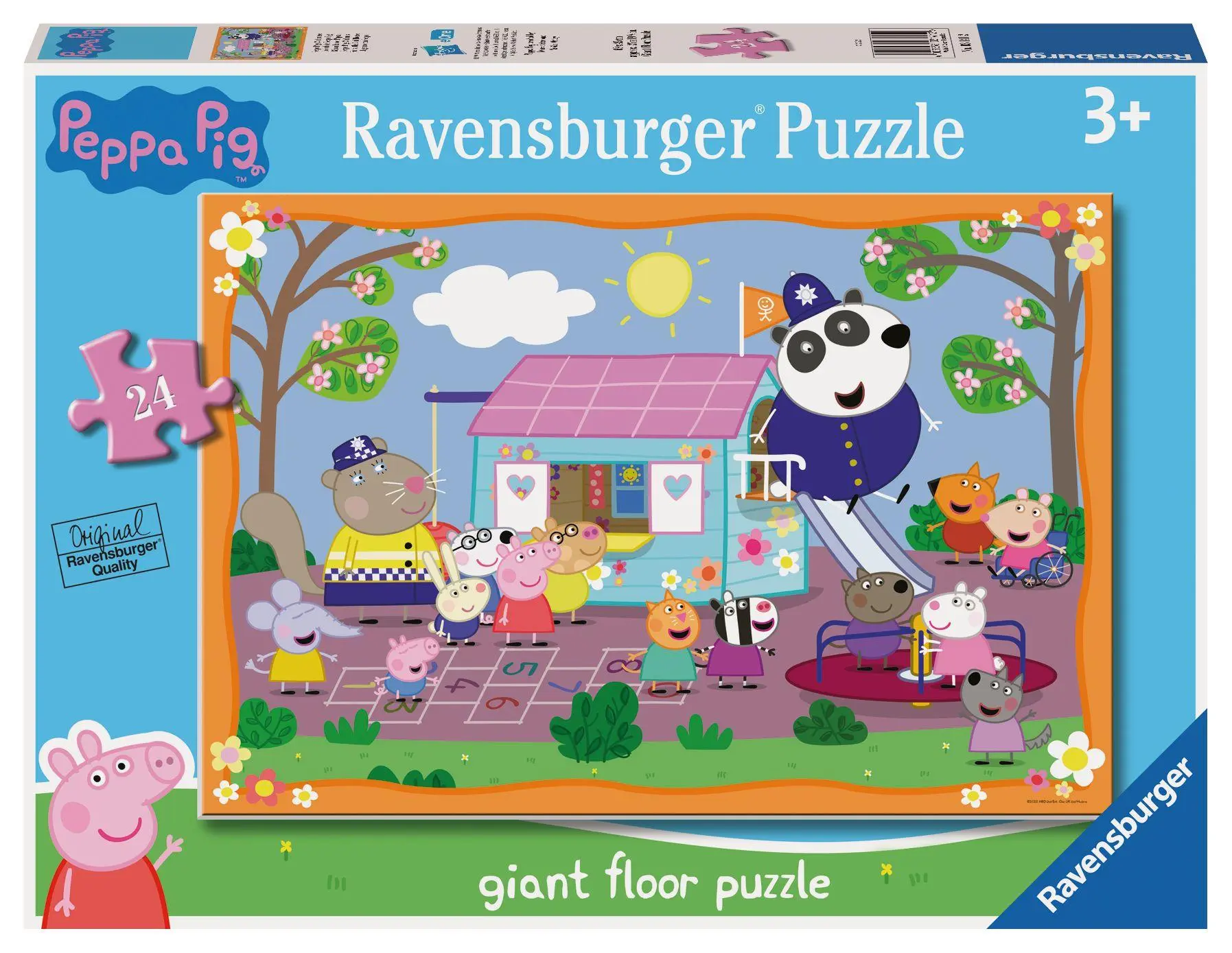 Cover: 4005556031412 | Ravensburger Kinderpuzzle 03141 - Peppa Pigs Clubhouse -...