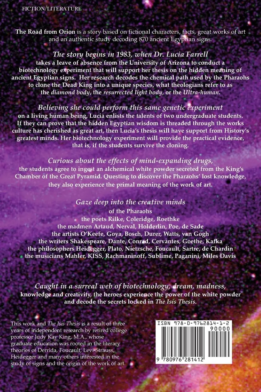 Rückseite: 9780976281412 | The Road from Orion | Judy Kay King | Taschenbuch | Englisch | 2020