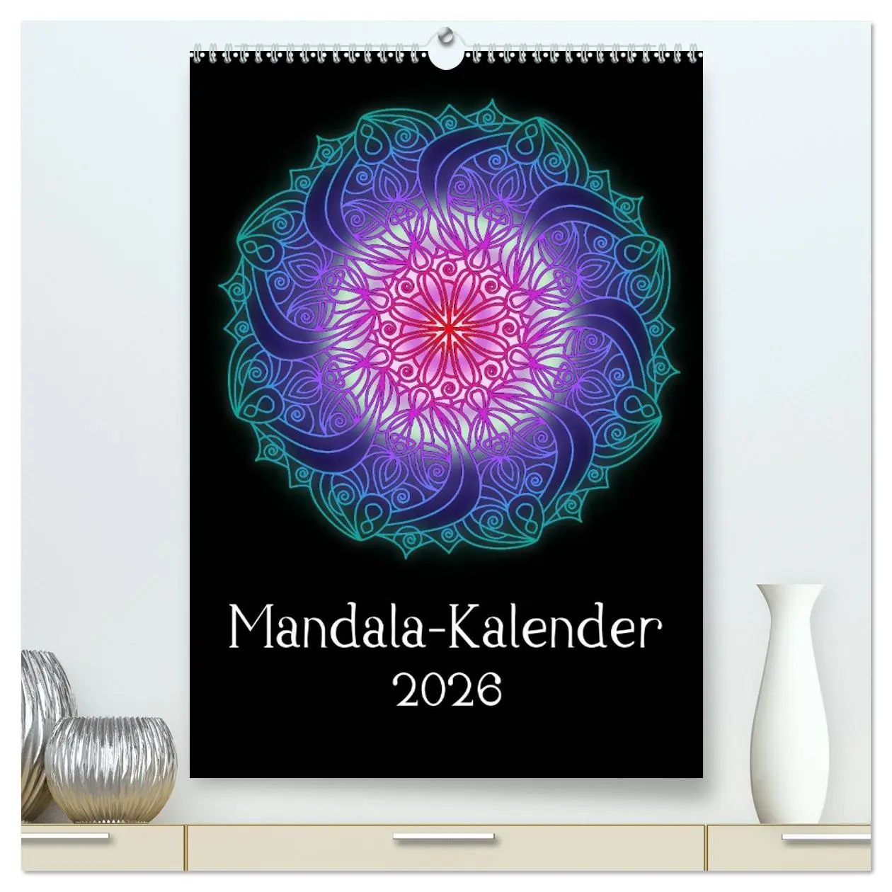 Cover: 9783516381412 | Mandala-Kalender 2026 (hochwertiger Premium Wandkalender 2026 DIN...