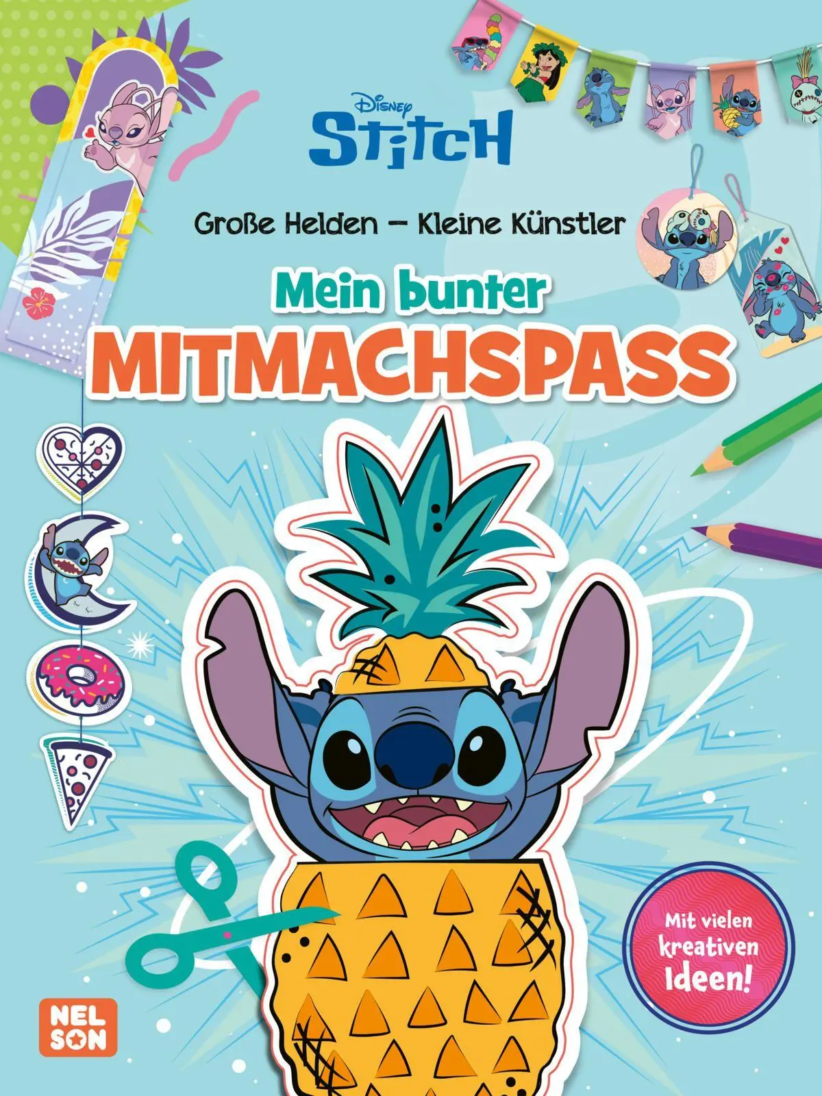 Cover: 9783845131412 | Disney Kreative Beschäftigung: Stitch: Mein bunter Mitmachspaß | Buch
