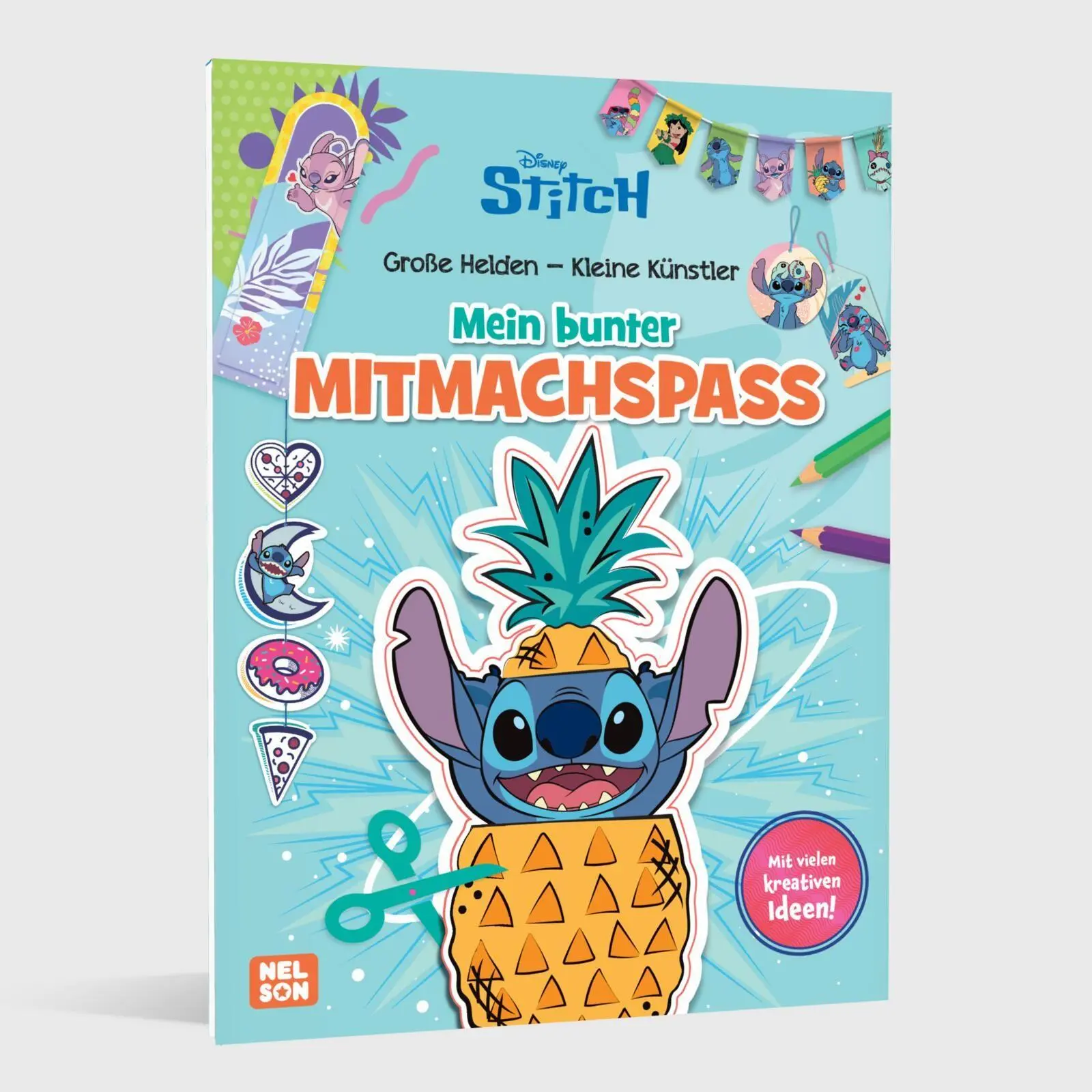 Bild: 9783845131412 | Disney Kreative Beschäftigung: Stitch: Mein bunter Mitmachspaß | Buch