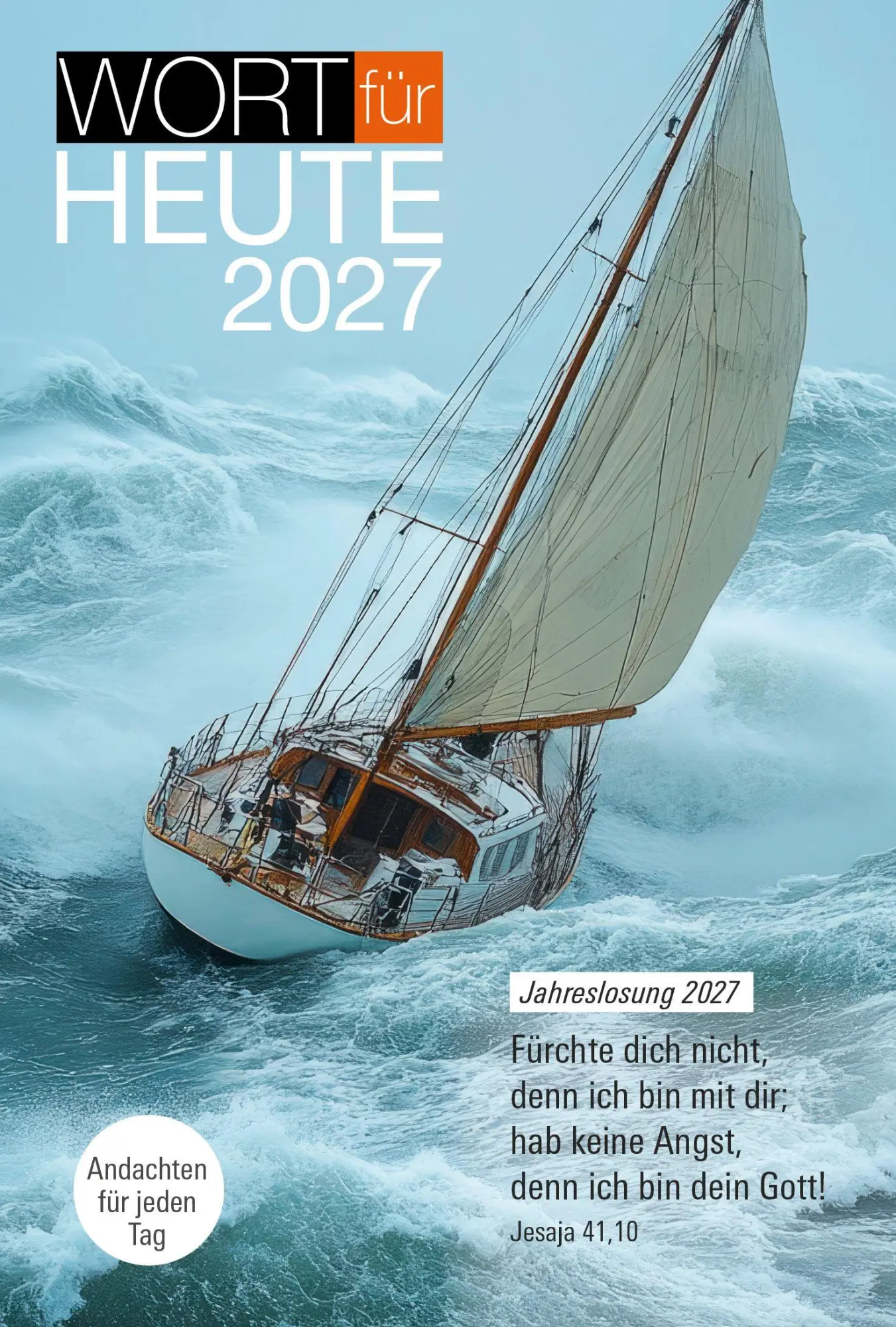 Cover: 9783862581412 | Wort für heute 2027 - Großdruck-Buchkalender | Andachten für jeden Tag