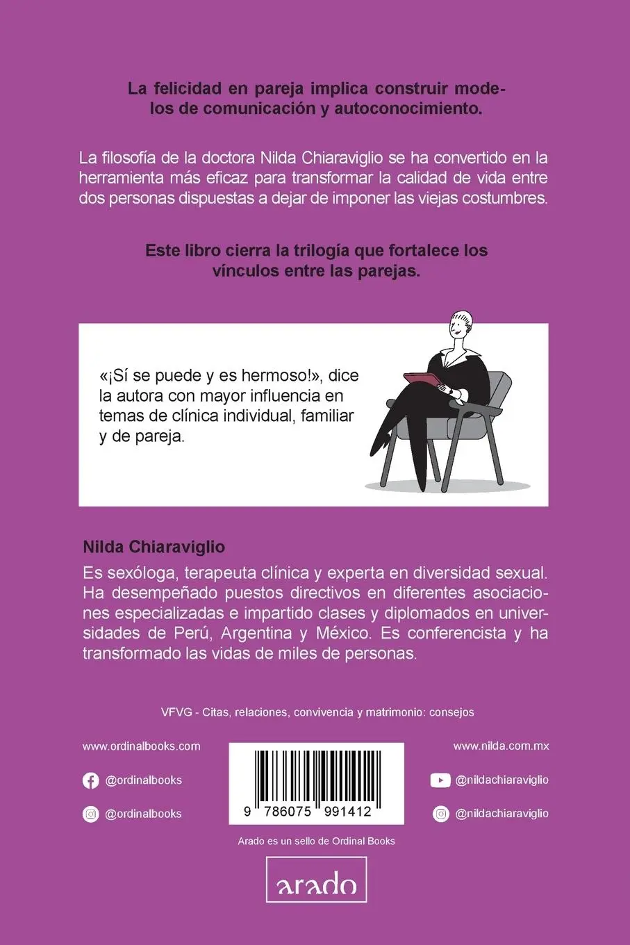 Rückseite: 9786075991412 | La pareja se crea | Nilda Chiaraviglio | Taschenbuch | Spanisch | 2023
