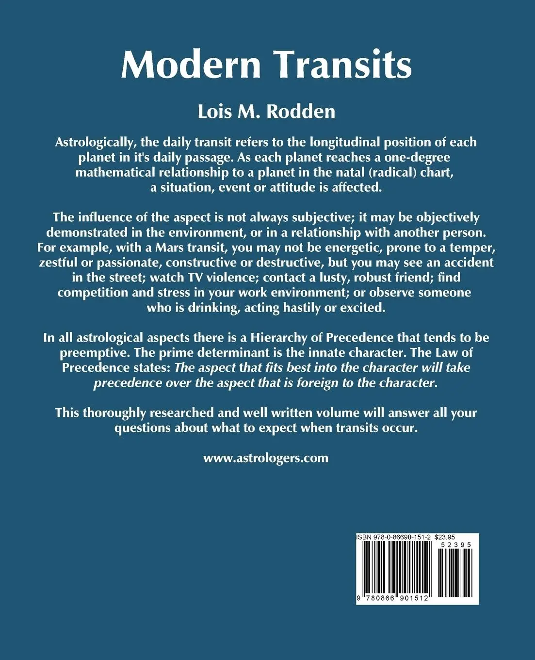 Rückseite: 9780866901512 | Modern Transits | Lois Rodden | Taschenbuch | Englisch | 2010
