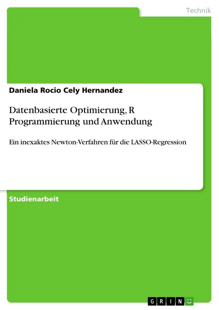 Cover: 9783346471512 | Datenbasierte Optimierung, R Programmierung und Anwendung | Hernandez