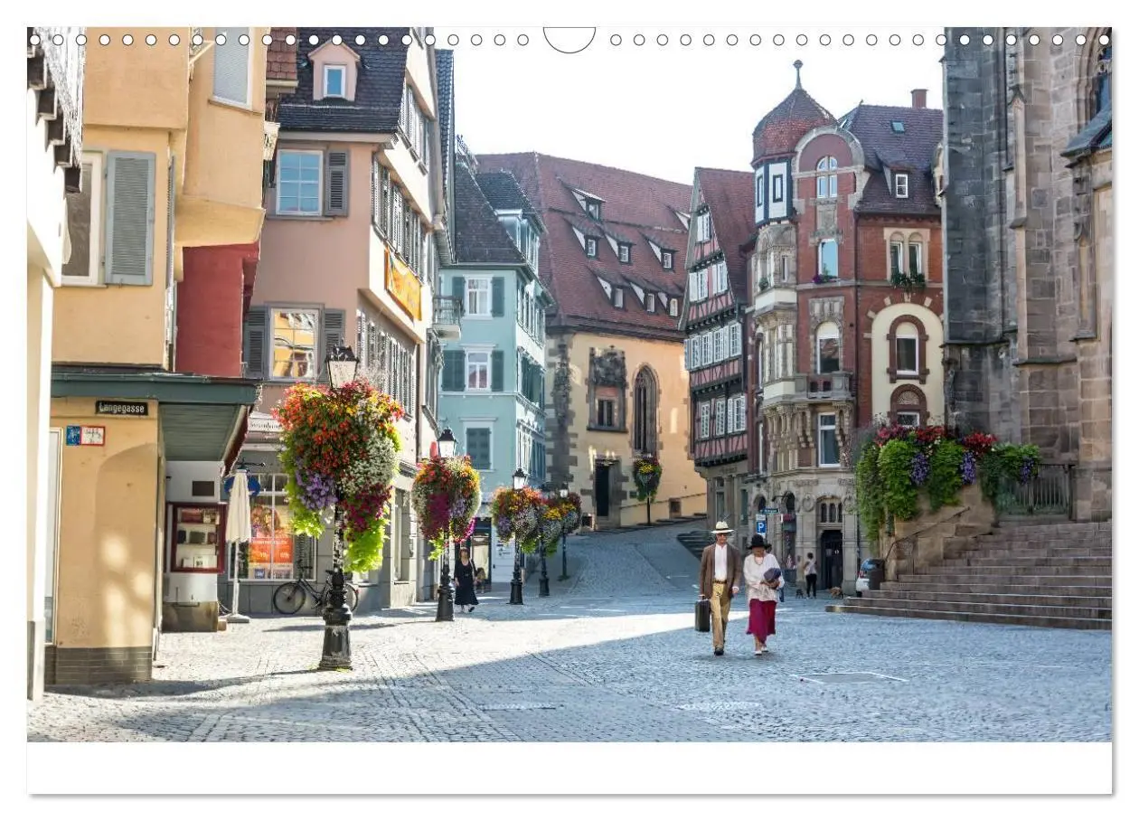 Bild: 9783435571512 | Zwölf Monate in Tübingen (Wandkalender 2025 DIN A3 quer), CALVENDO...