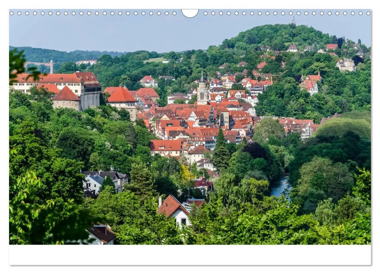 Bild: 9783435571512 | Zwölf Monate in Tübingen (Wandkalender 2025 DIN A3 quer), CALVENDO...