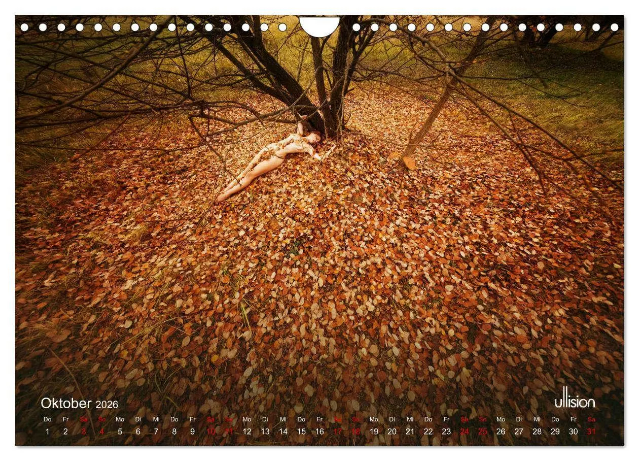 Bild: 9783457351512 | Poesie der Stille - Akt in der Natur (Wandkalender 2026 DIN A4...