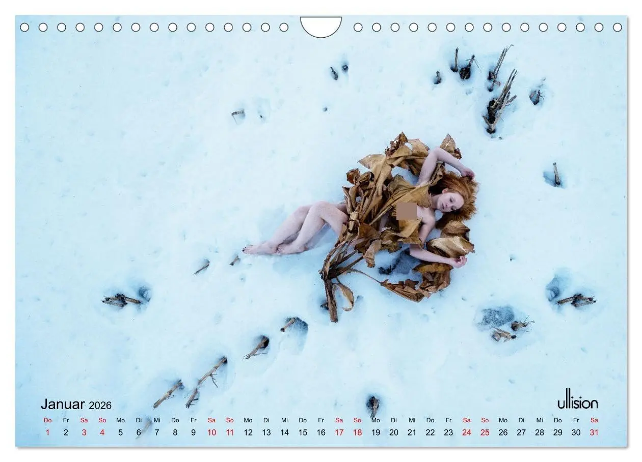 Bild: 9783457351512 | Poesie der Stille - Akt in der Natur (Wandkalender 2026 DIN A4...