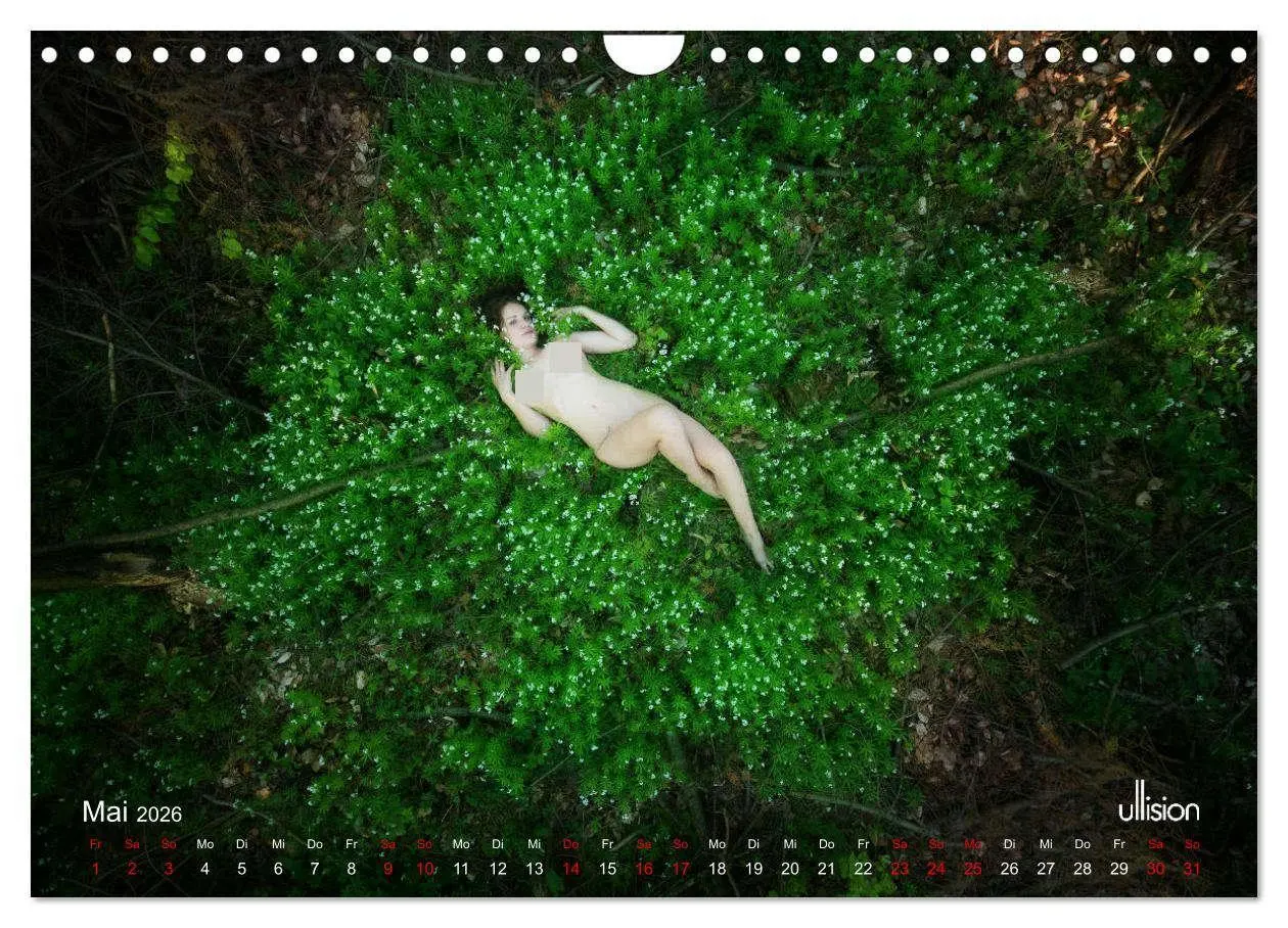Bild: 9783457351512 | Poesie der Stille - Akt in der Natur (Wandkalender 2026 DIN A4...