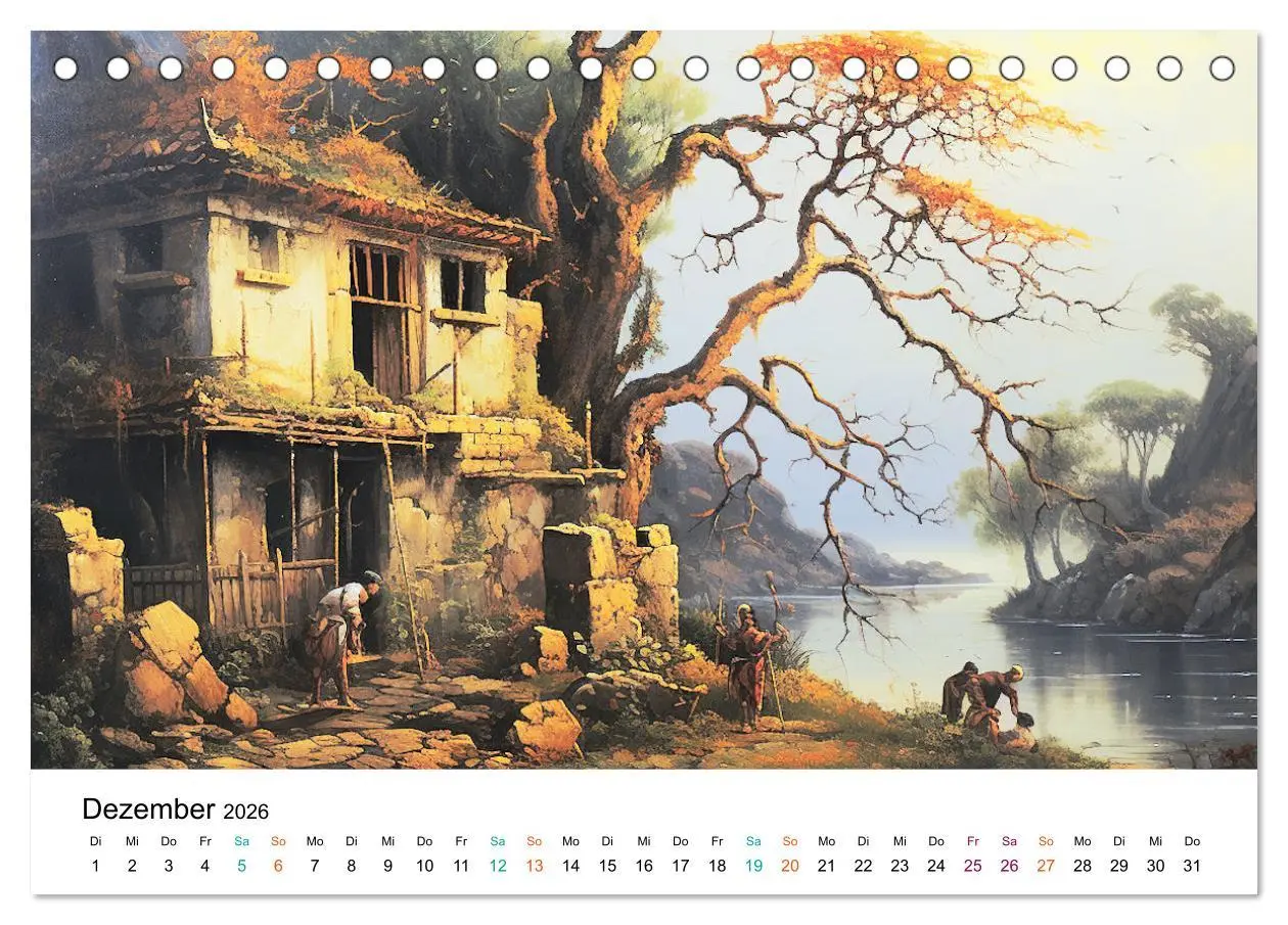 Bild: 9783457421512 | Szenen aus dem Antiken Griechenland (Tischkalender 2026 DIN A5...