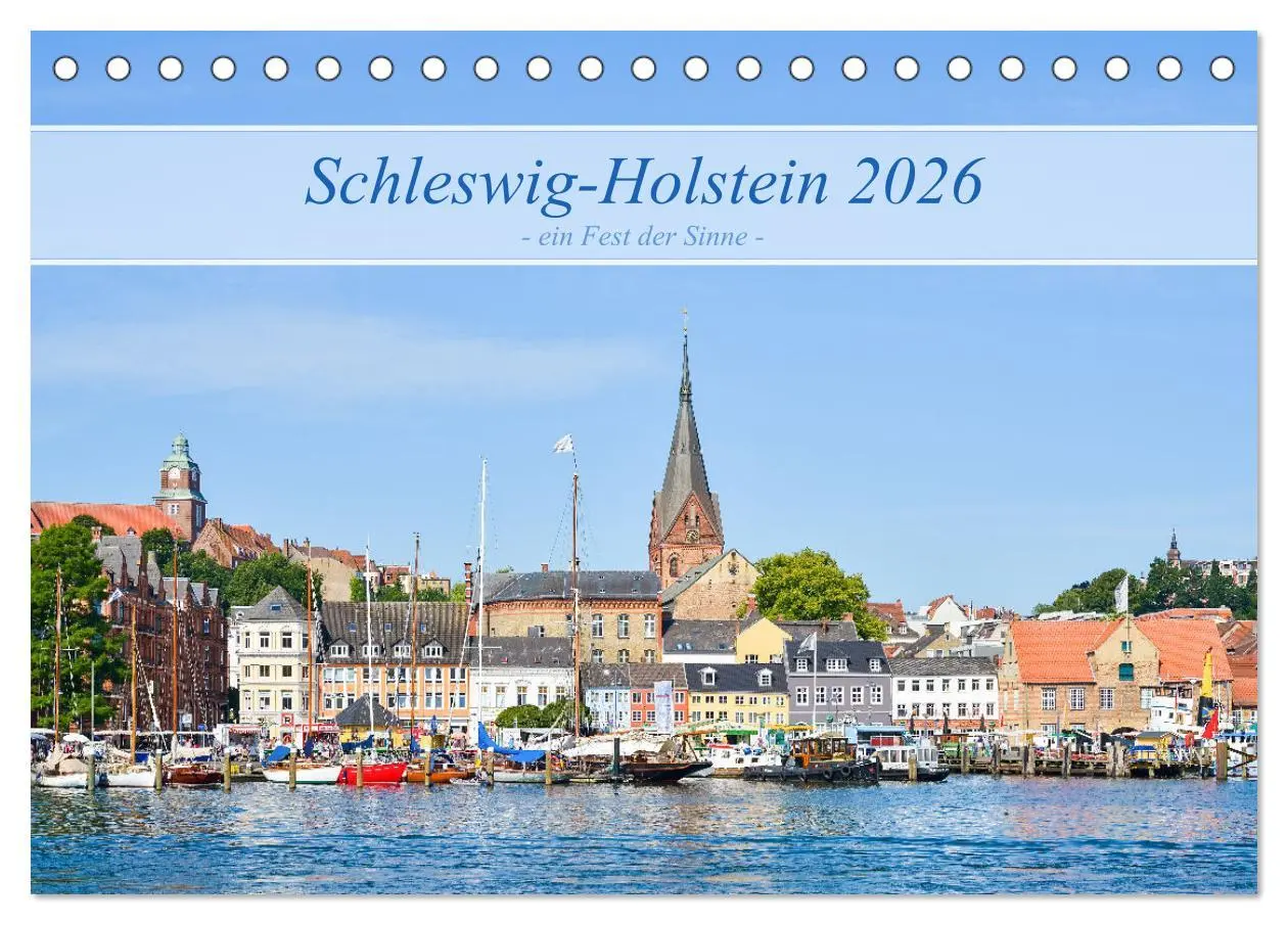 Cover: 9783457591512 | Schleswig-Holstein, ein Fest der Sinne (Tischkalender 2026 DIN A5...