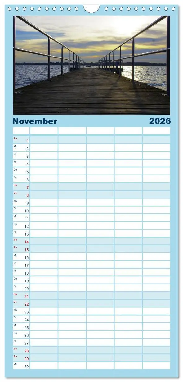 Bild: 9783516511512 | Familienplaner 2026 - Natur Bilder Kalender mit 5 Spalten...