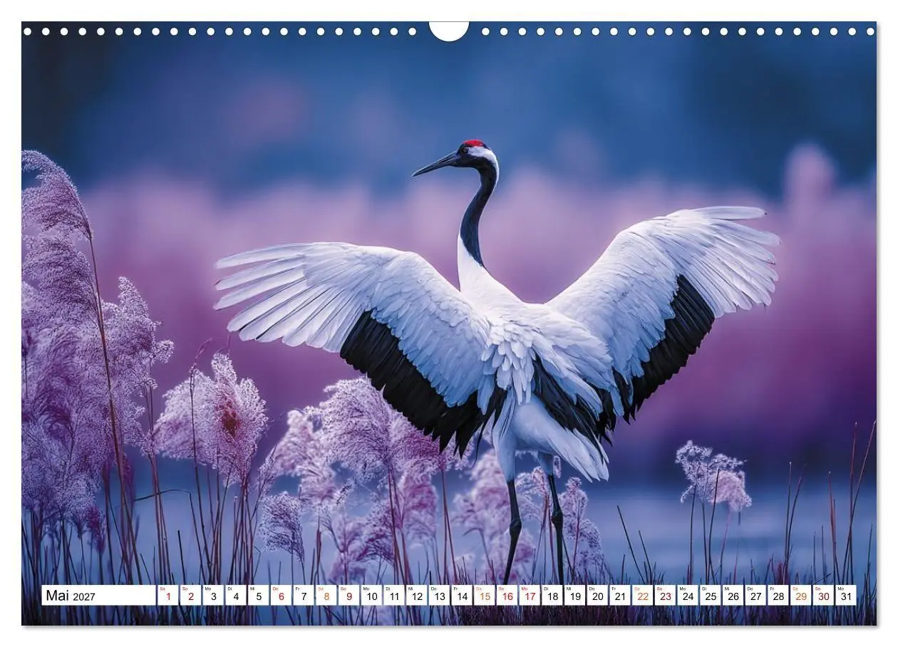 Bild: 9783516821512 | Mit den Kranichen kehrt das Licht in die Seele zurück (Wandkalender...