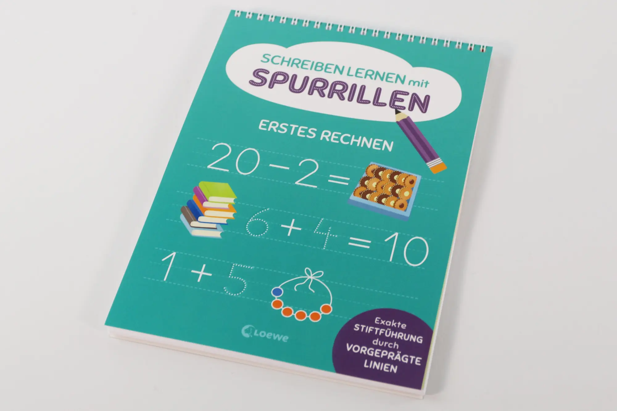 Bild: 9783743221512 | Schreiben lernen mit Spurrillen - Erstes Rechnen | Carmen Eisendle