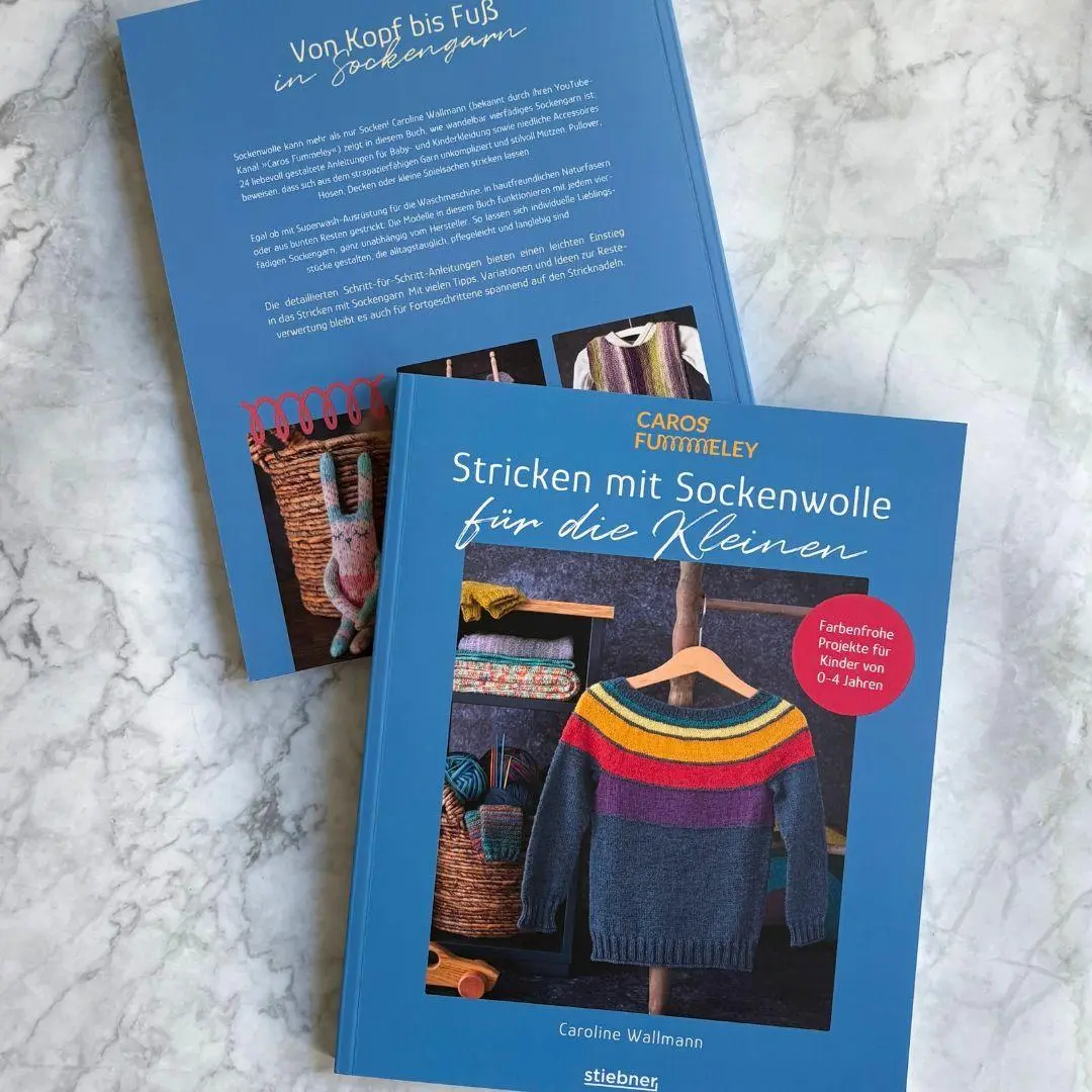 Bild: 9783830721512 | Stricken mit Sockenwolle für die Kleinen | Caroline Wallmann | Buch