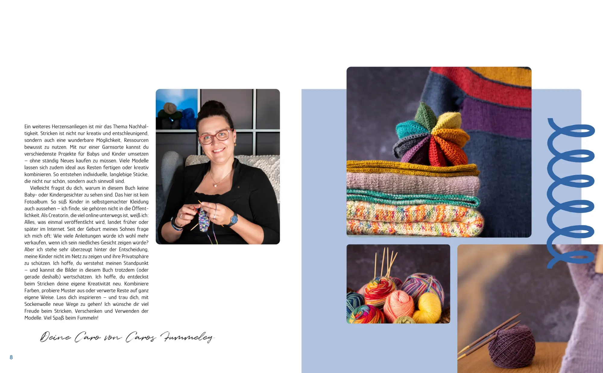 Bild: 9783830721512 | Stricken mit Sockenwolle für die Kleinen | Caroline Wallmann | Buch