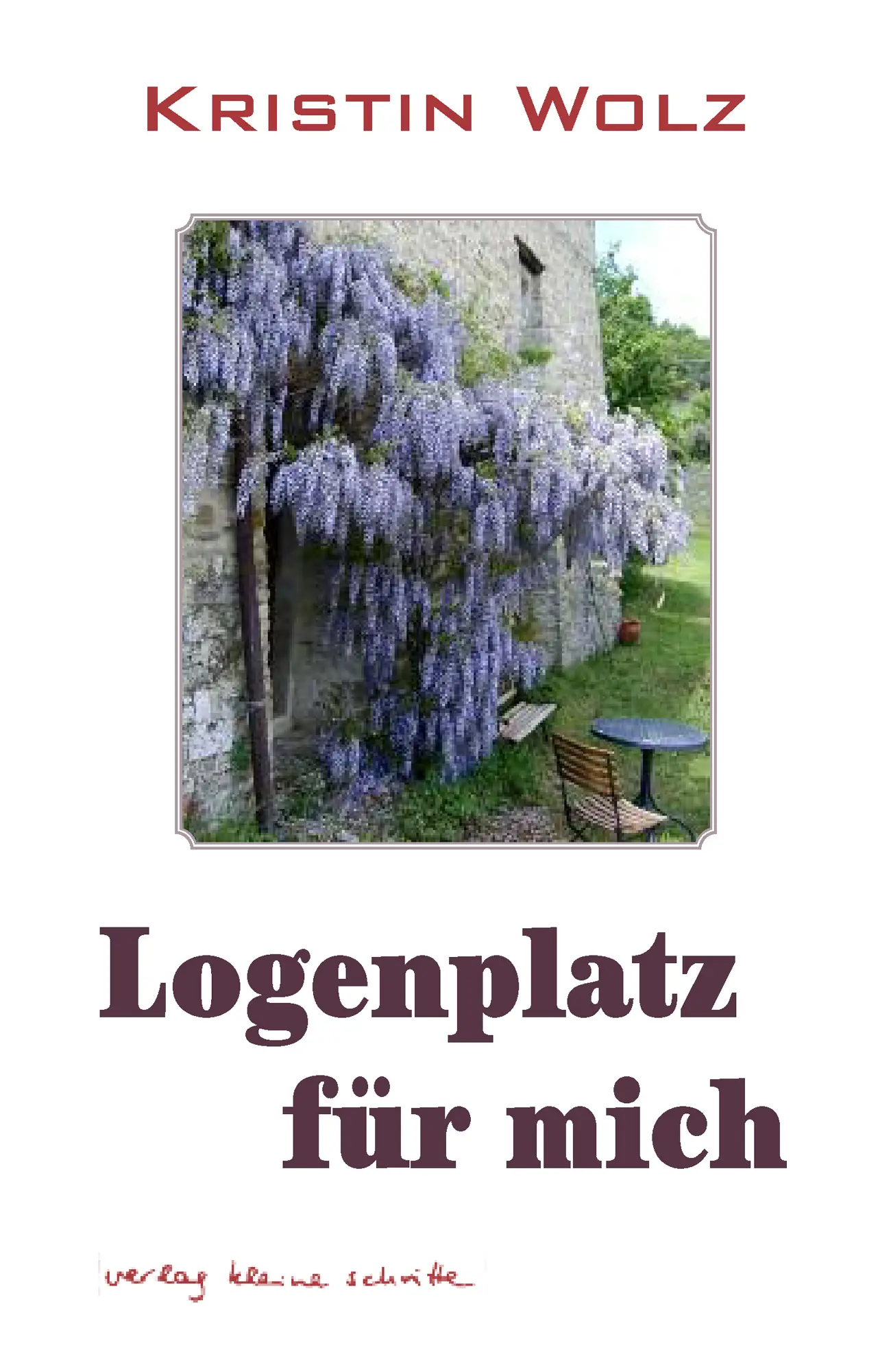 Cover: 9783899681512 | Logenplatz für mich | Gedichte | Kristin Wolz | Kartoniert | Deutsch