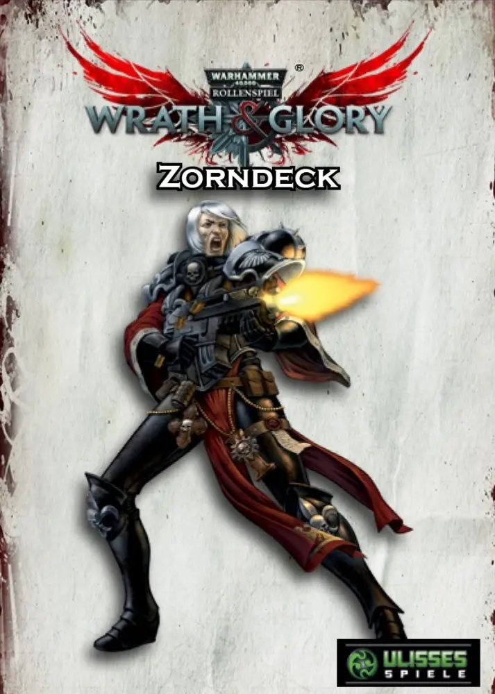 Cover: 9783963311512 | WH40K Wrath &amp; Glory - Zorn Kartendeck | Warhammer 40.000 Rollenspiel