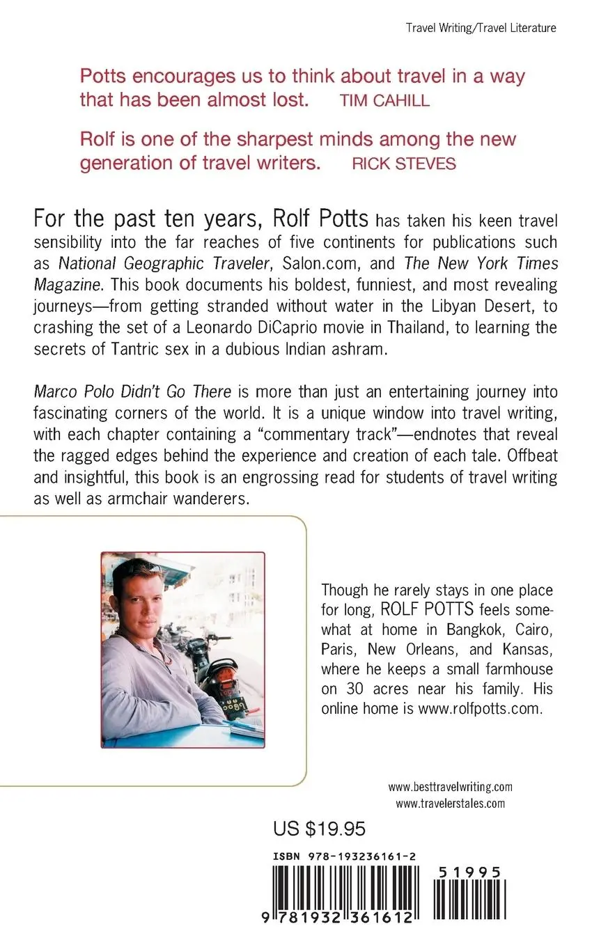 Rückseite: 9781932361612 | Marco Polo Didn't Go There | Rolf Potts | Taschenbuch | Englisch