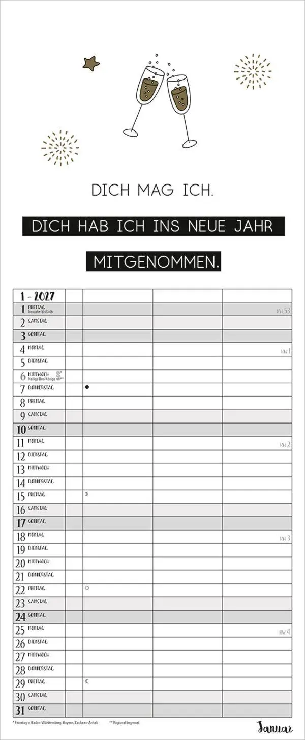 Bild: 9783819301612 | Visual Words Timer für 2 2027 | Verlag Korsch | Kalender | 14 S.