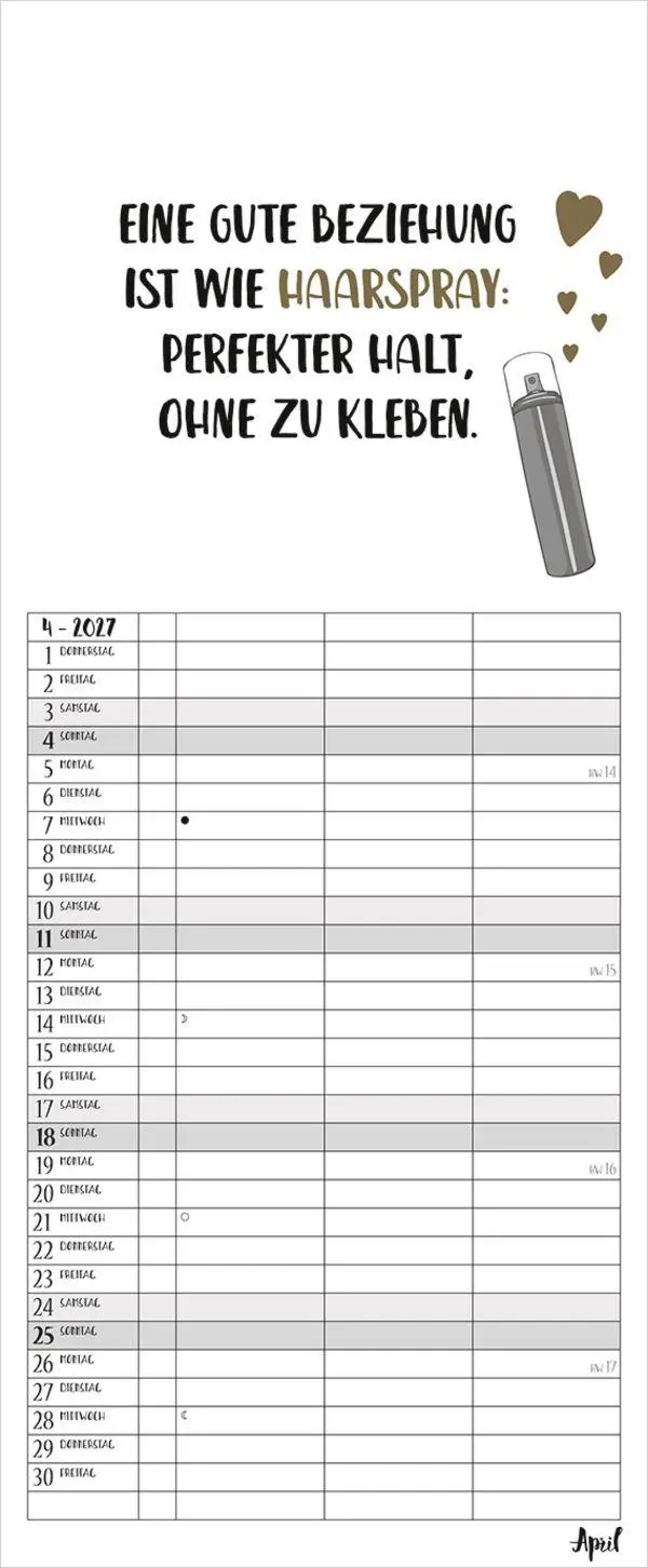 Bild: 9783819301612 | Visual Words Timer für 2 2027 | Verlag Korsch | Kalender | 14 S.