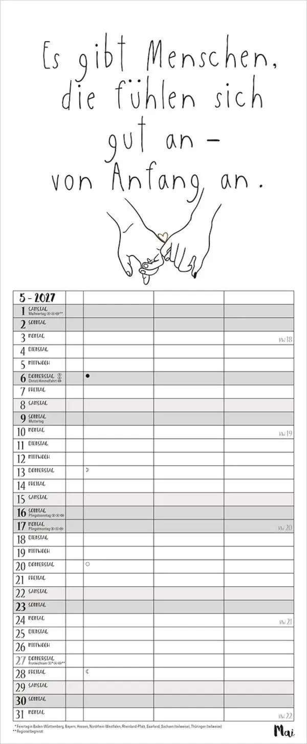 Bild: 9783819301612 | Visual Words Timer für 2 2027 | Verlag Korsch | Kalender | 14 S.