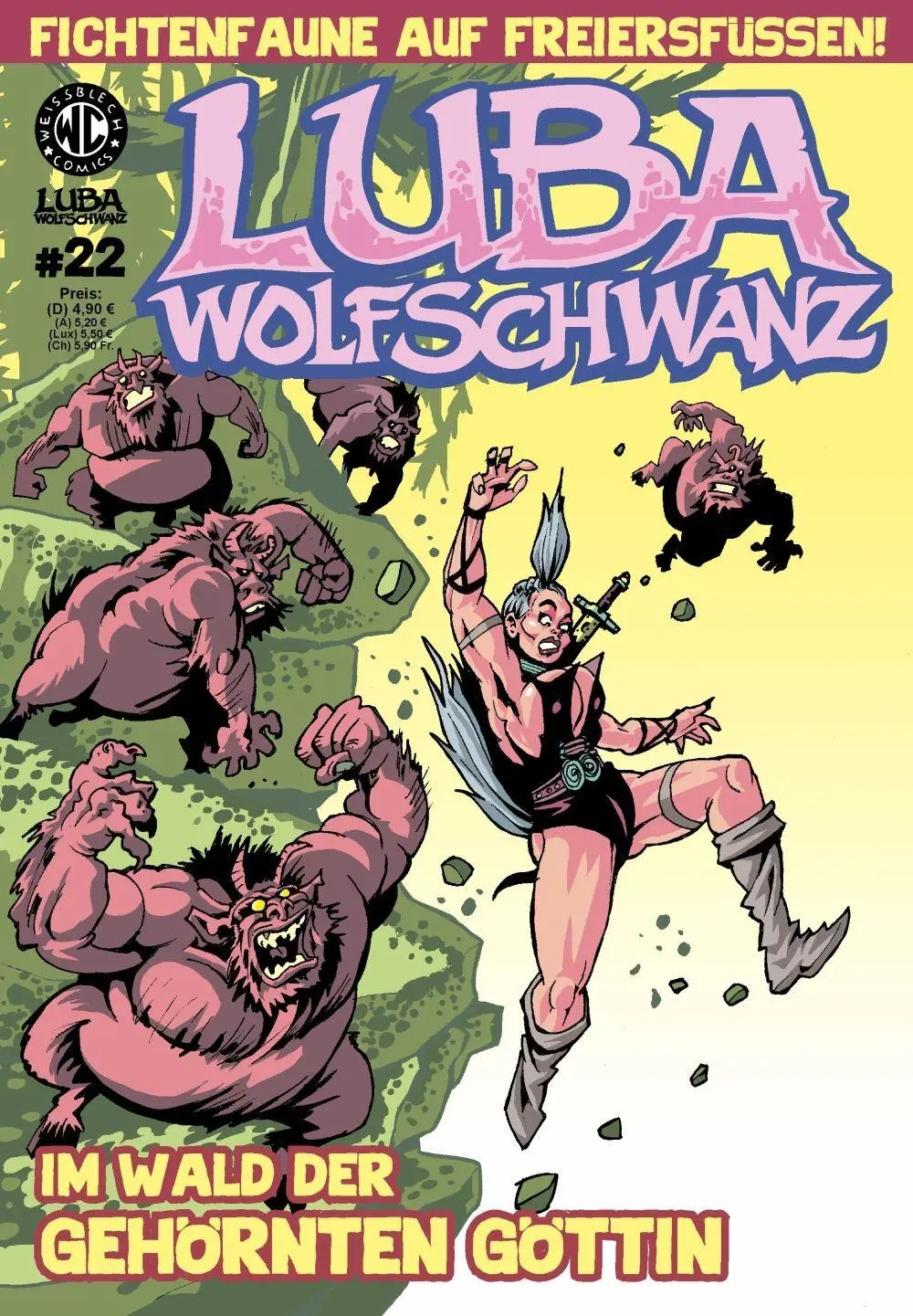 Cover: 9783869591612 | Luba Wolfschwanz 22 | Im Wald der gehörnten Göttin | Broschüre | 2026