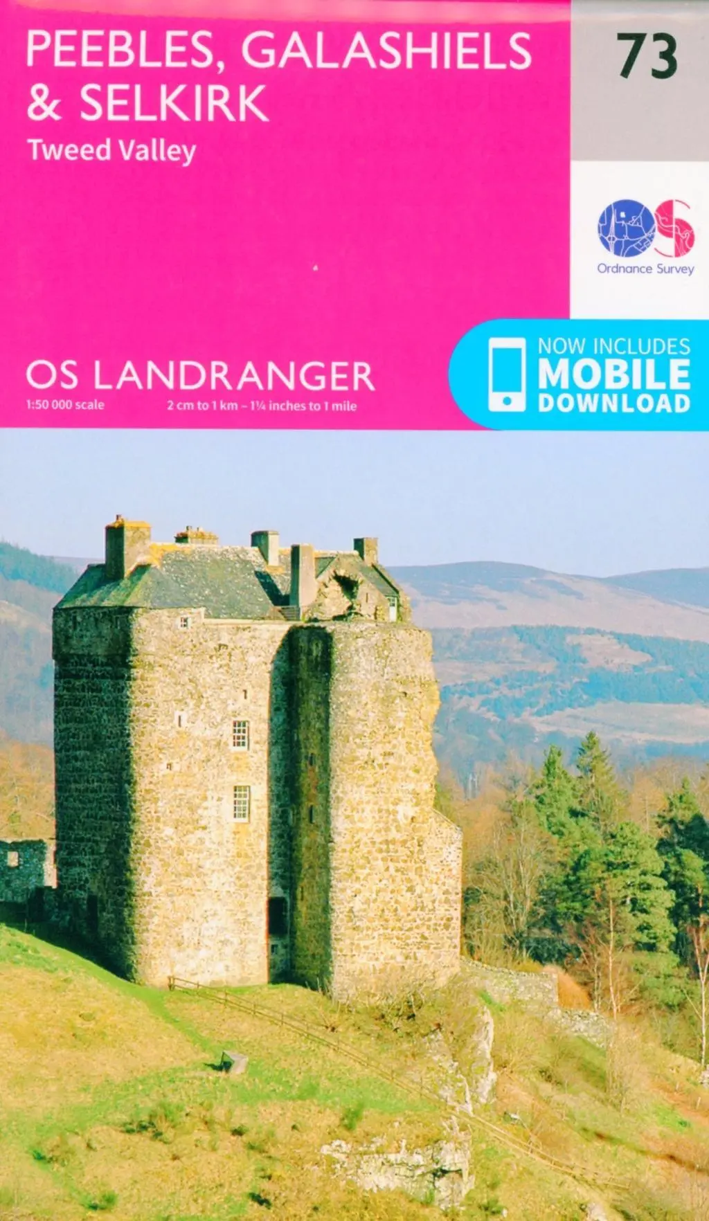 Cover: 9780319261712 | Peebles, Galashiels &amp; Selkirk, Tweed Valley | Ordnance Survey | 2016