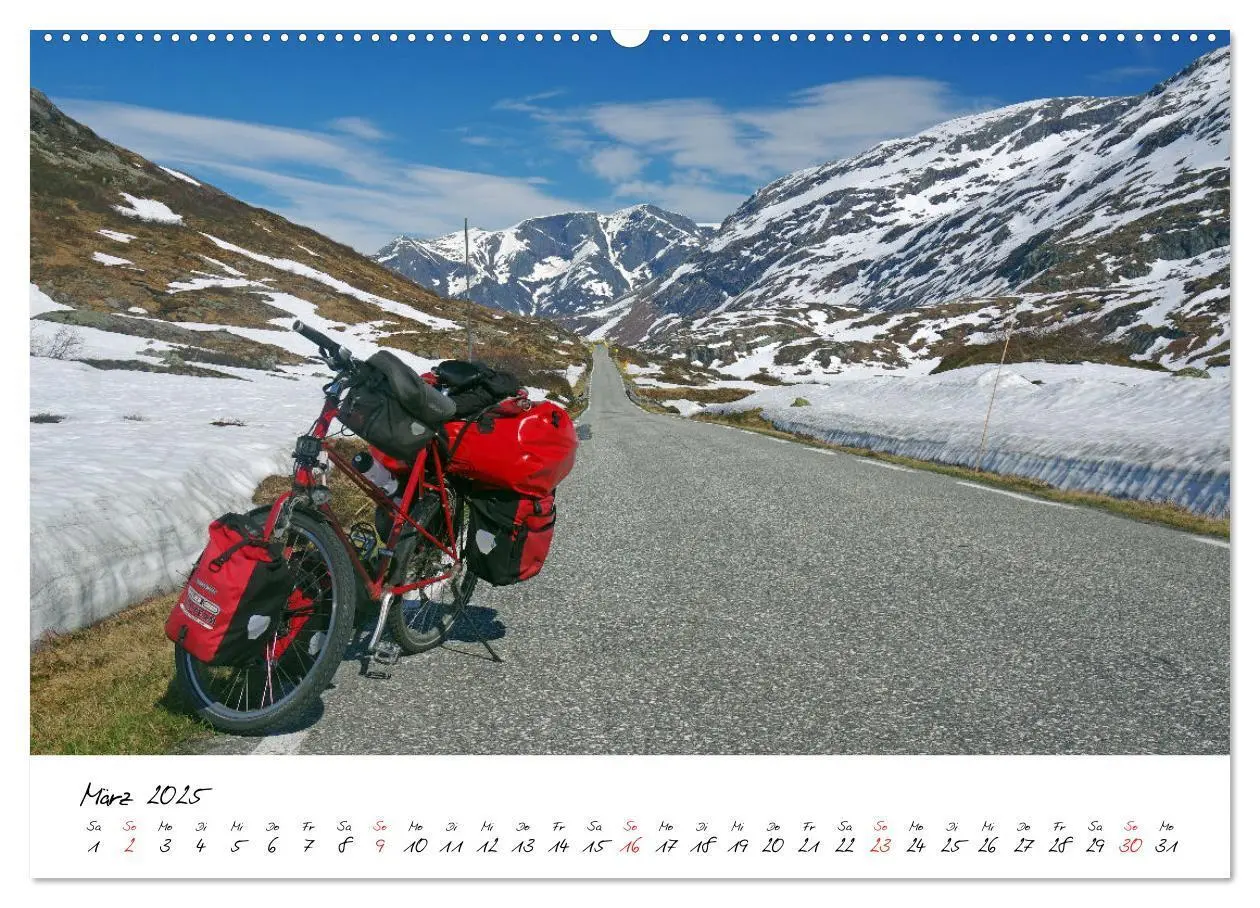 Bild: 9783435551712 | Abenteuer Radreisen (Wandkalender 2025 DIN A2 quer), CALVENDO...