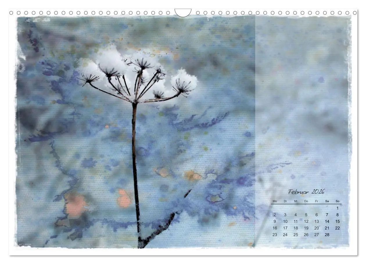 Bild: 9783457261712 | Blüte trifft auf Aquarell (Wandkalender 2026 DIN A3 quer), CALVENDO...