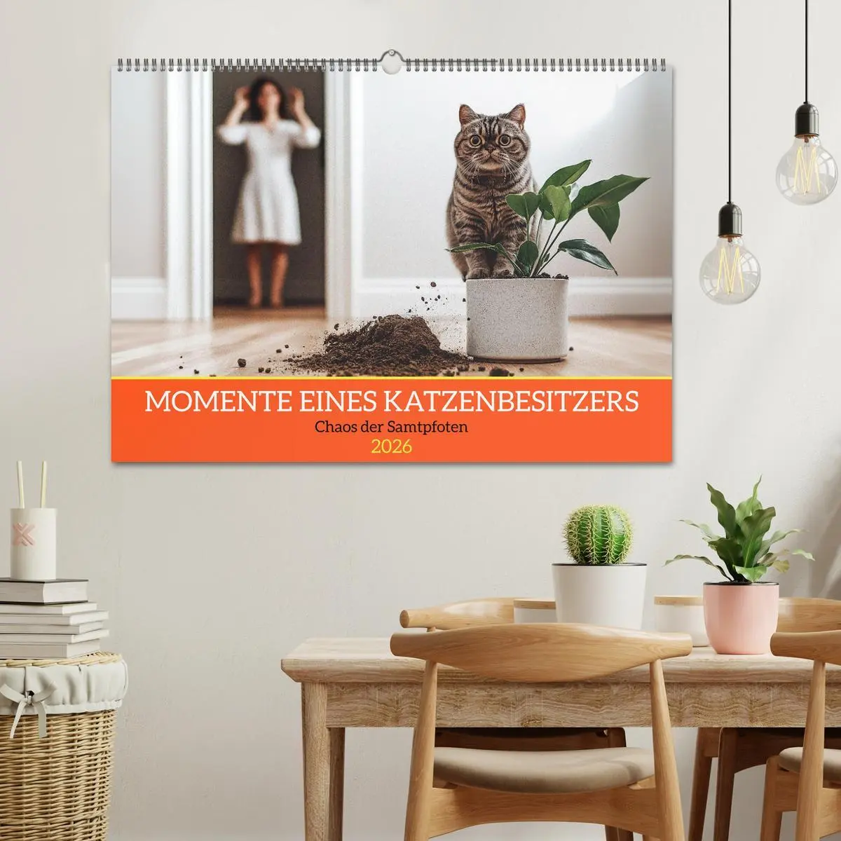Bild: 9783457331712 | Momente eines Katzenbesitzers - Chaos der Samtpfoten (Wandkalender...
