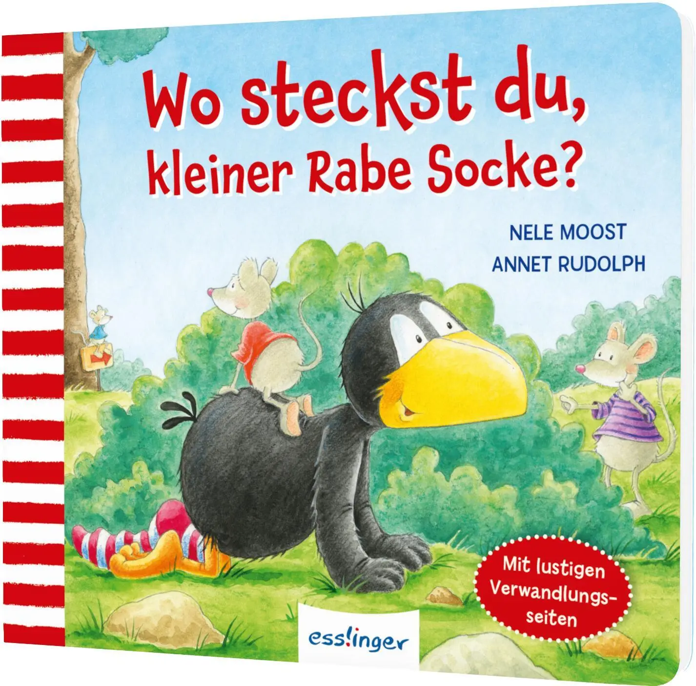 Cover: 9783480241712 | Der kleine Rabe Socke: Wo steckst du, kleiner Rabe Socke? | Nele Moost