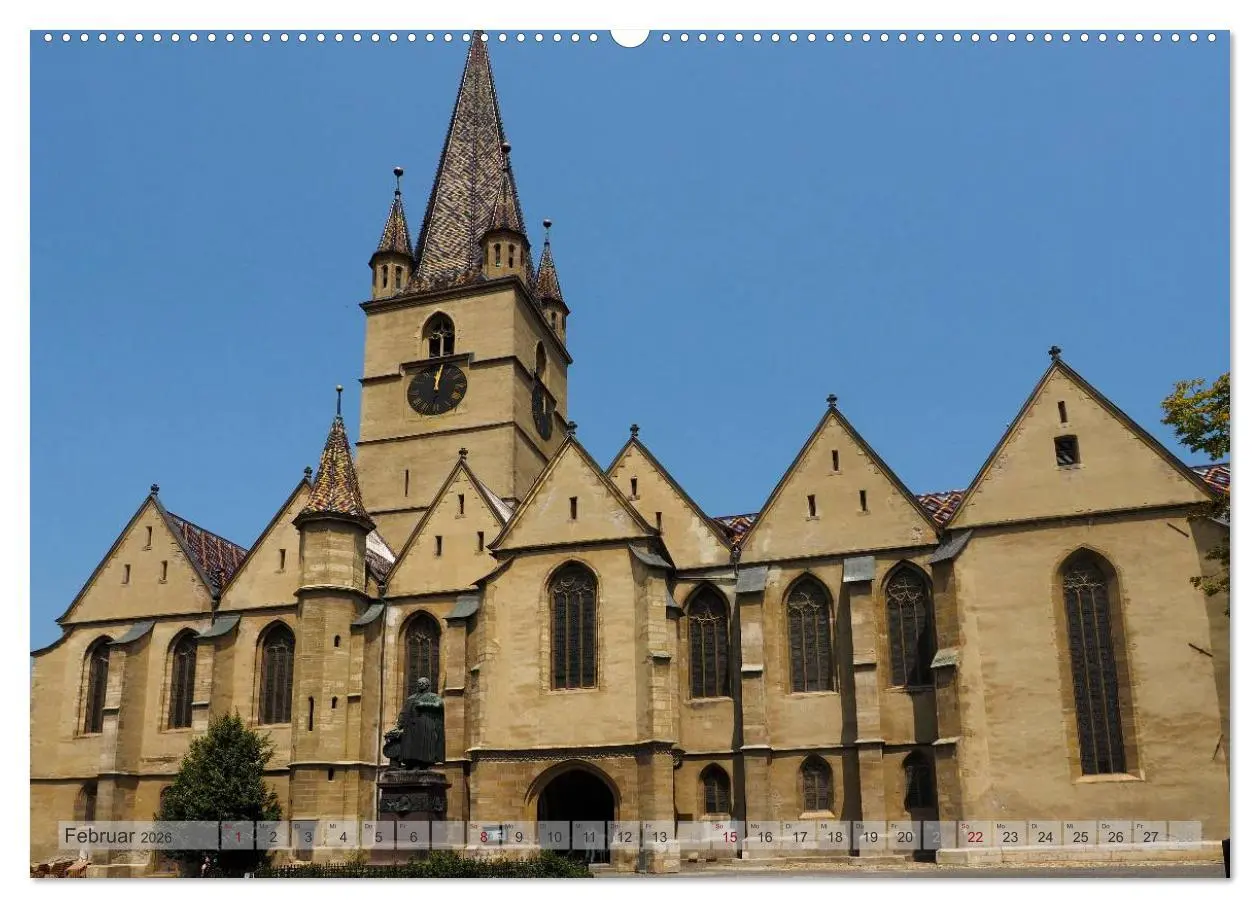 Bild: 9783516041712 | Unterwegs in und um Hermannstadt (Wandkalender 2026 DIN A2 quer),...