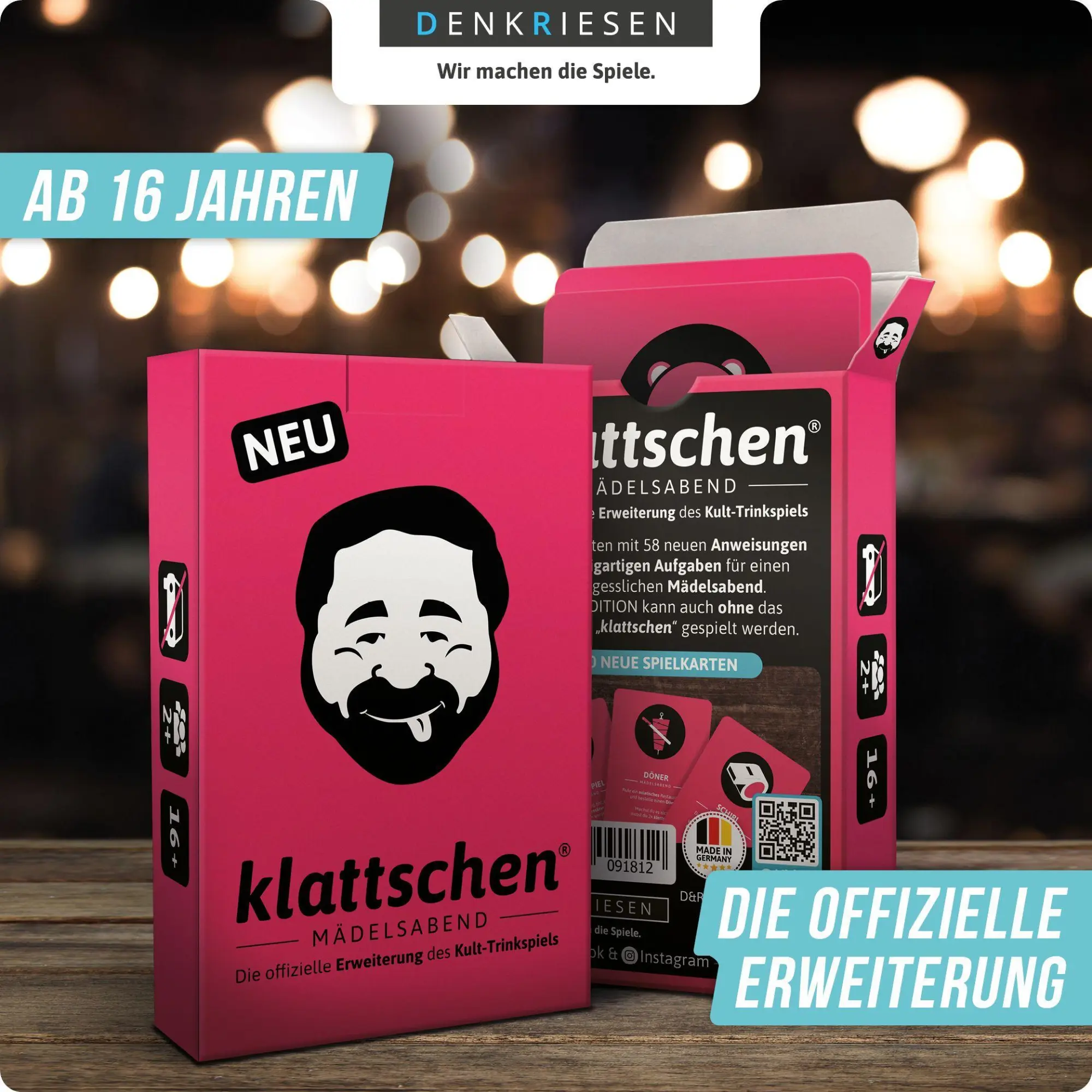 Bild: 4260528091812 | DENKRIESEN - klattschen® - Mädelsabend - "Das wahrscheinlich beste...