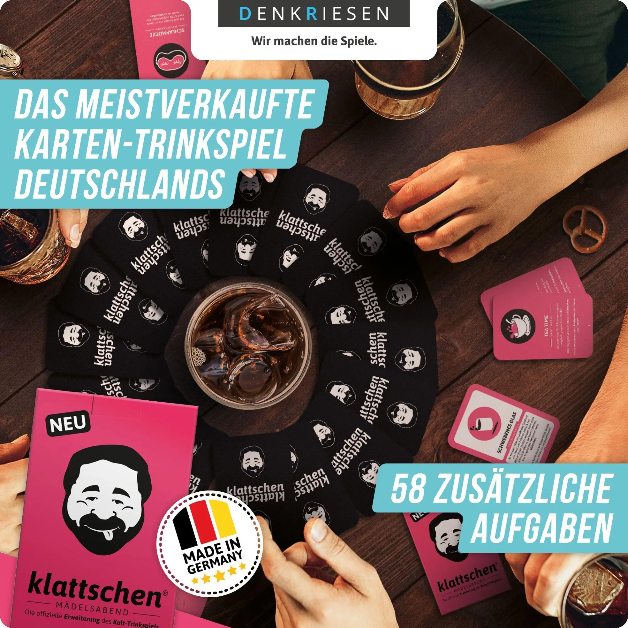 Bild: 4260528091812 | DENKRIESEN - klattschen® - Mädelsabend - "Das wahrscheinlich beste...