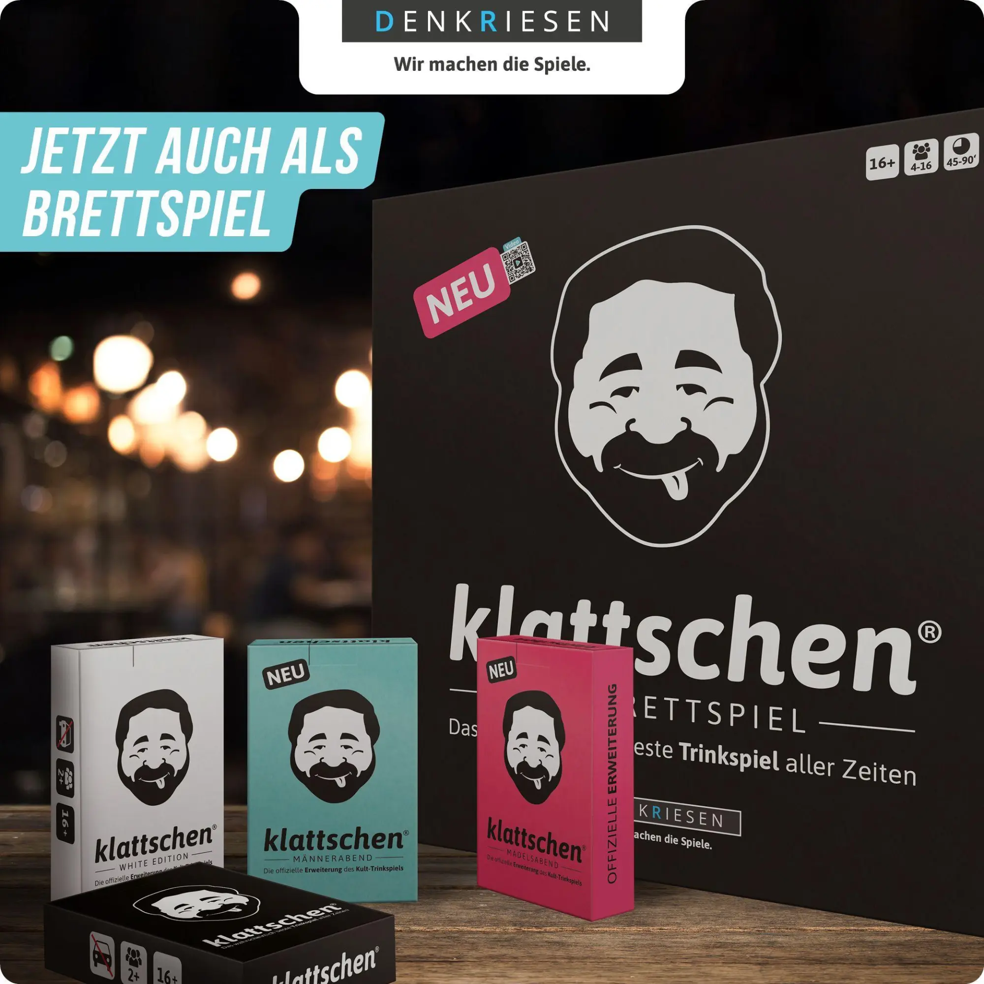 Bild: 4260528091812 | DENKRIESEN - klattschen® - Mädelsabend - "Das wahrscheinlich beste...