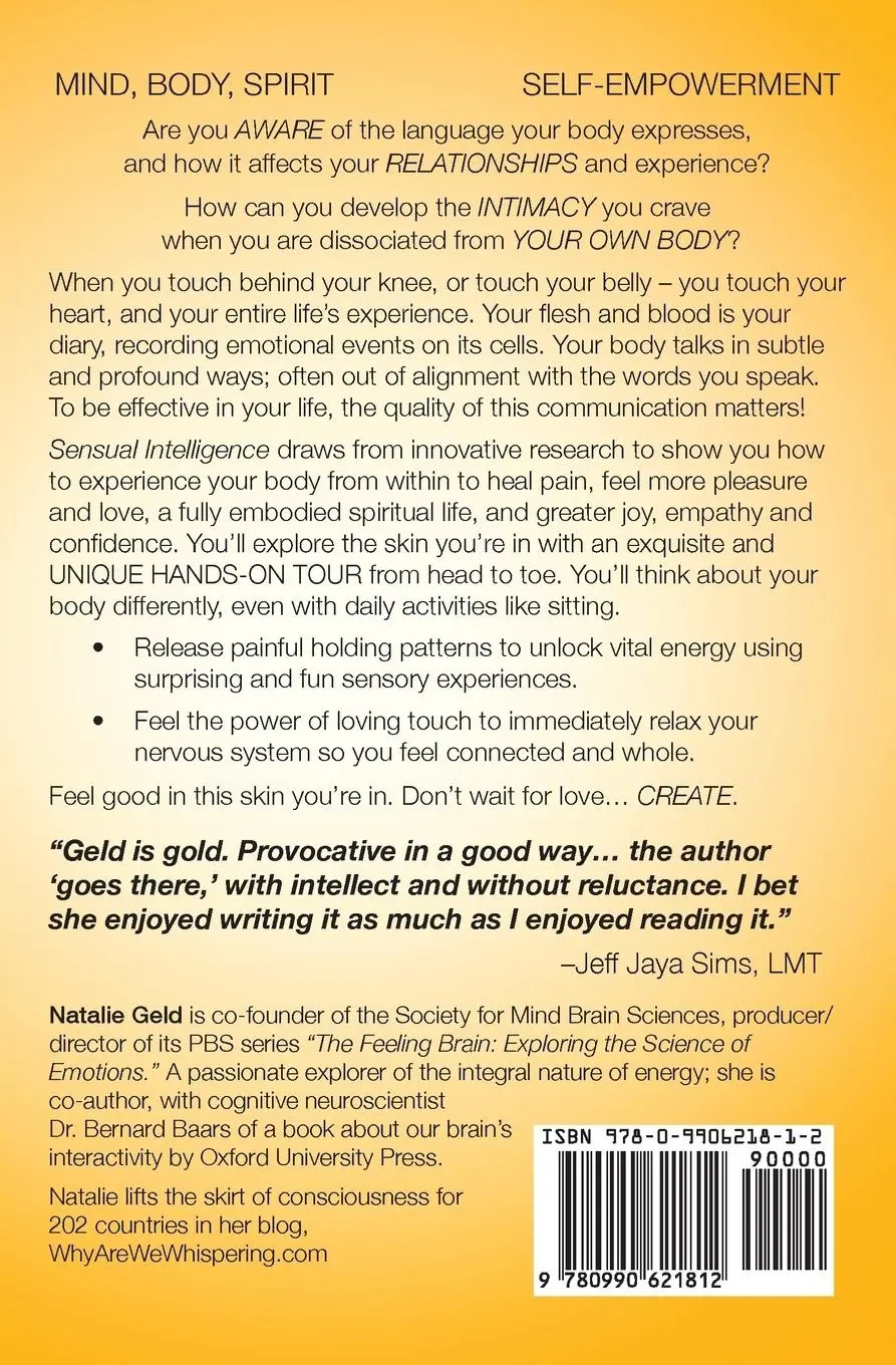 Rückseite: 9780990621812 | Sensual Intelligence | An Introduction To Your Body's Language | Geld
