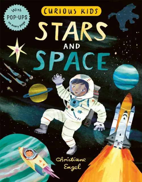Cover: 9781838911812 | Curious Kids: Stars and Space | With POP-UPS on every page | Marx