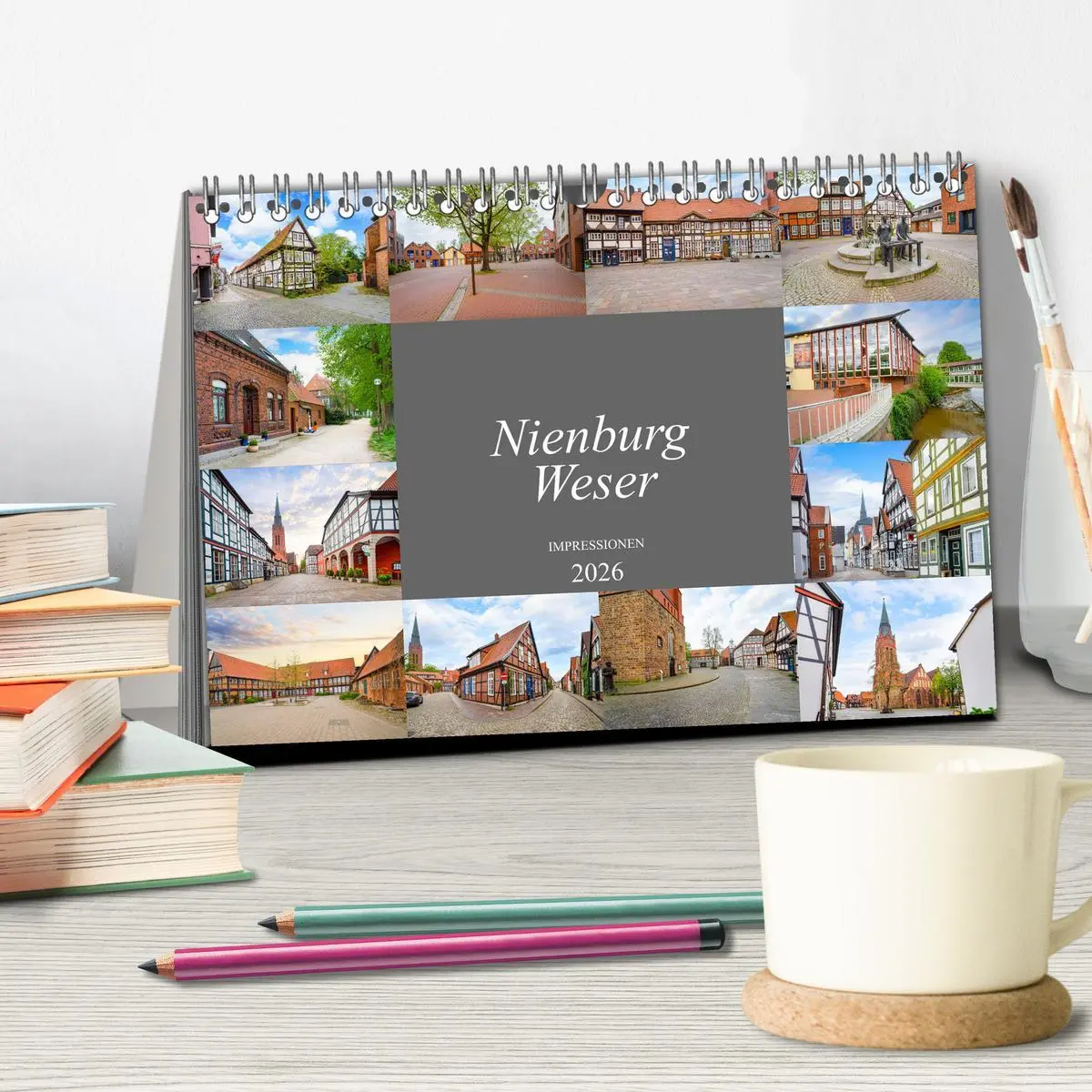 Bild: 9783457631812 | Nienburg Weser Impressionen (Tischkalender 2026 DIN A5 quer),...