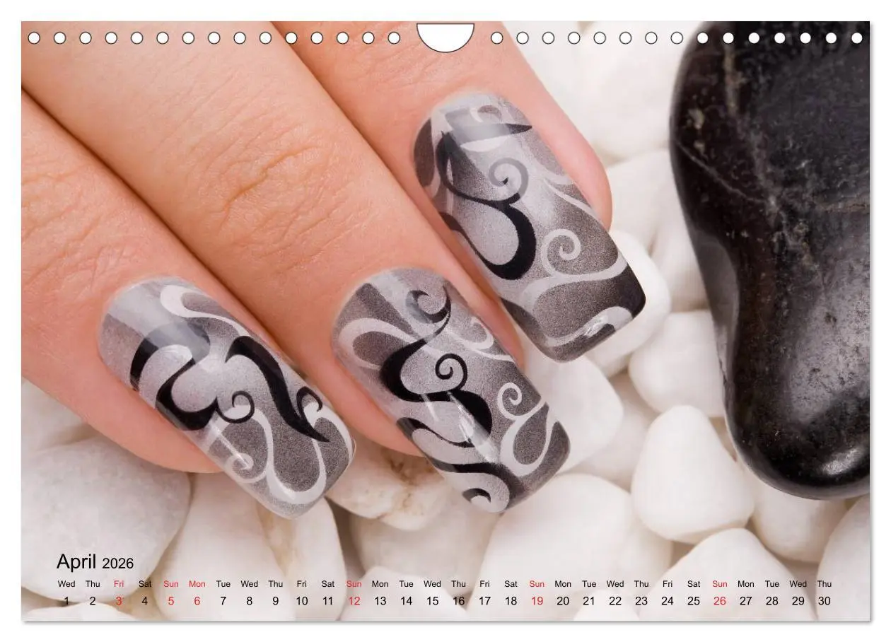 Bild: 9783516581812 | Transient Art - Nail Art Episode 1 (Wall Calendar 2026 DIN A4...