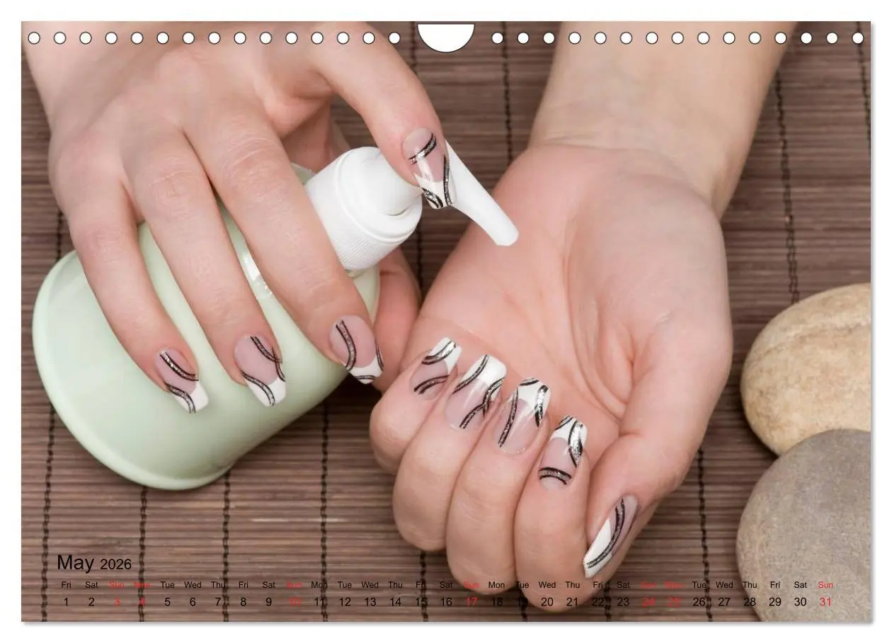 Bild: 9783516581812 | Transient Art - Nail Art Episode 1 (Wall Calendar 2026 DIN A4...