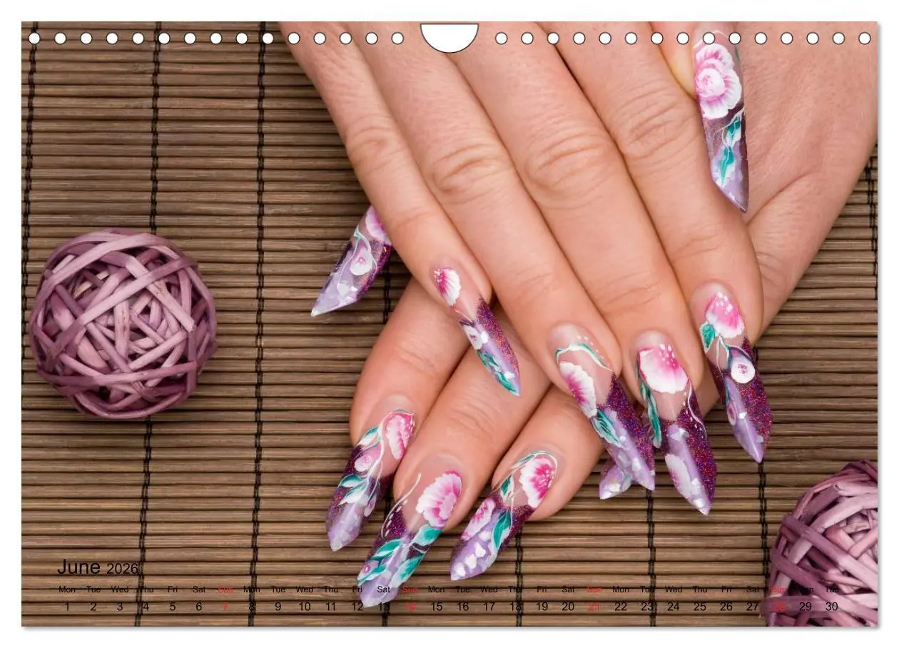 Bild: 9783516581812 | Transient Art - Nail Art Episode 1 (Wall Calendar 2026 DIN A4...